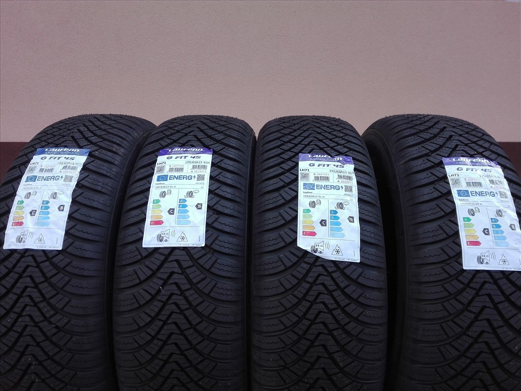 195/65R15 ÚJ Laufenn négyévszakos gumi garnitúra 195/65 r15 4. kép