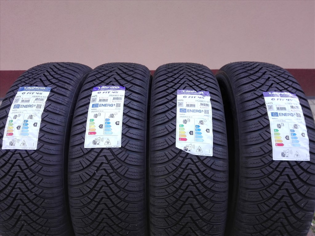 195/65R15 ÚJ Laufenn négyévszakos gumi garnitúra 195/65 r15 2. kép