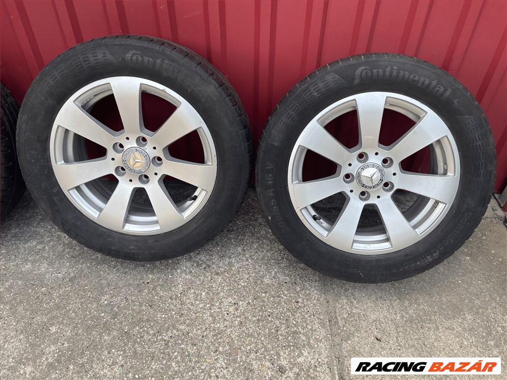 Mercedes alufelnik nyárigumikkal 5x112 205/55R16 2. kép