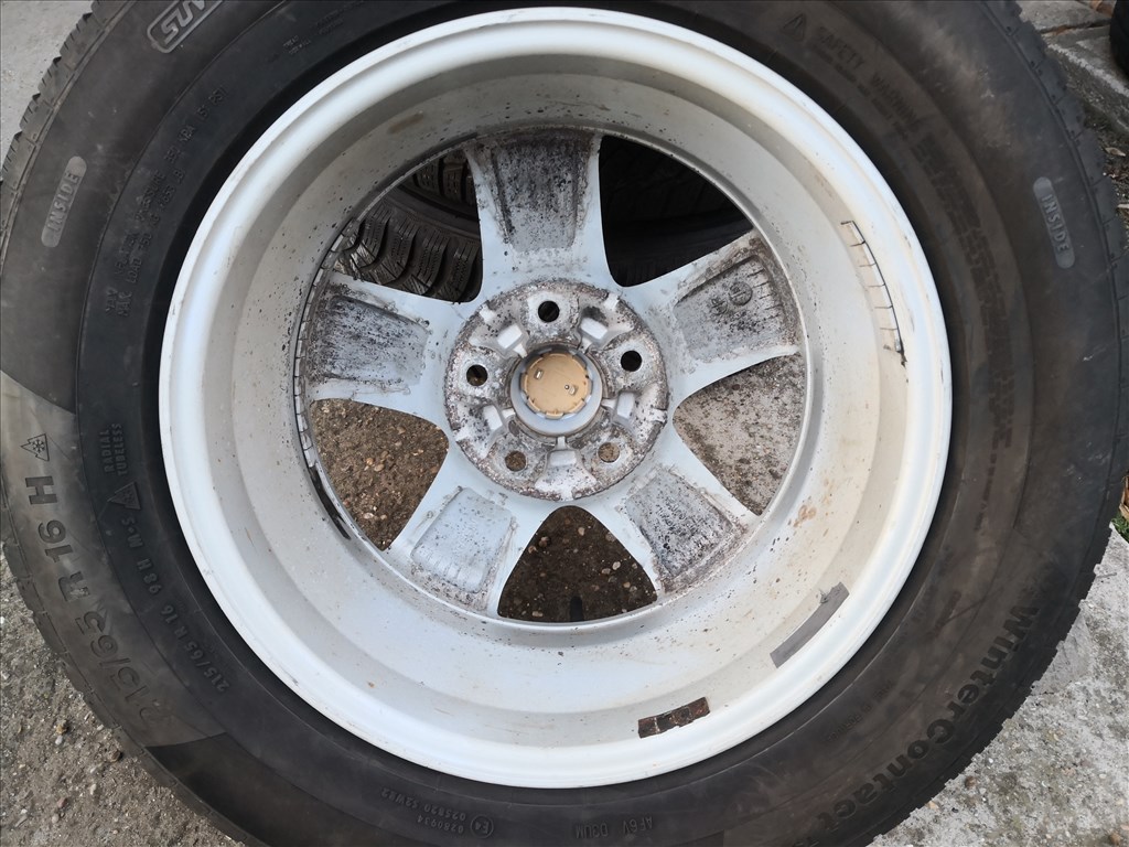 Nissan 16-os gyári alukerék 5x114.3-as 6. kép