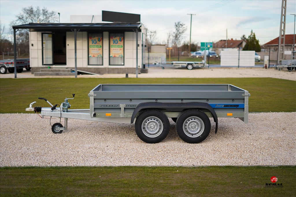 Új Faro Solidus MAX 263 (1500kg) fékes utánfutó 1.299.000 Ft helyett br. 1.199.000 Ft 5. kép