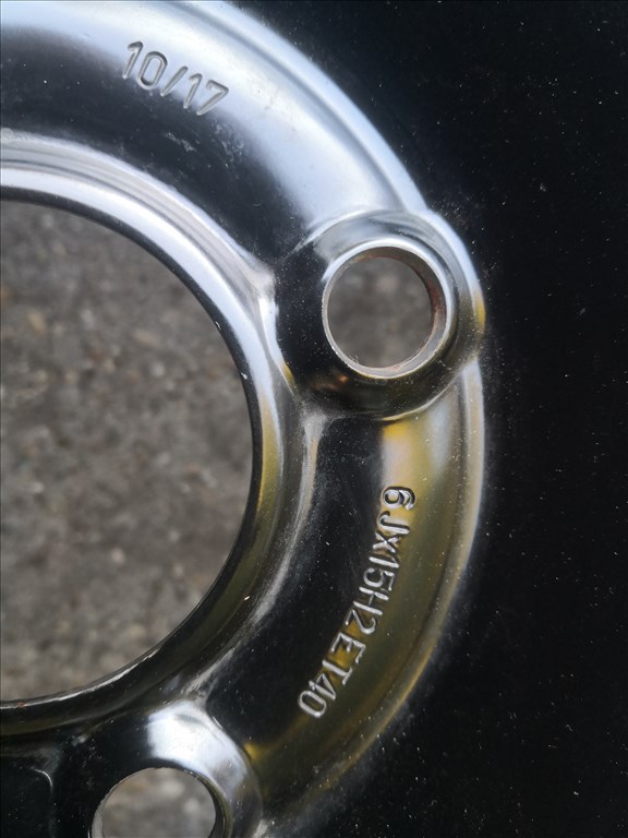 Renault 15-ös gyári acélkerék 4x100 3. kép