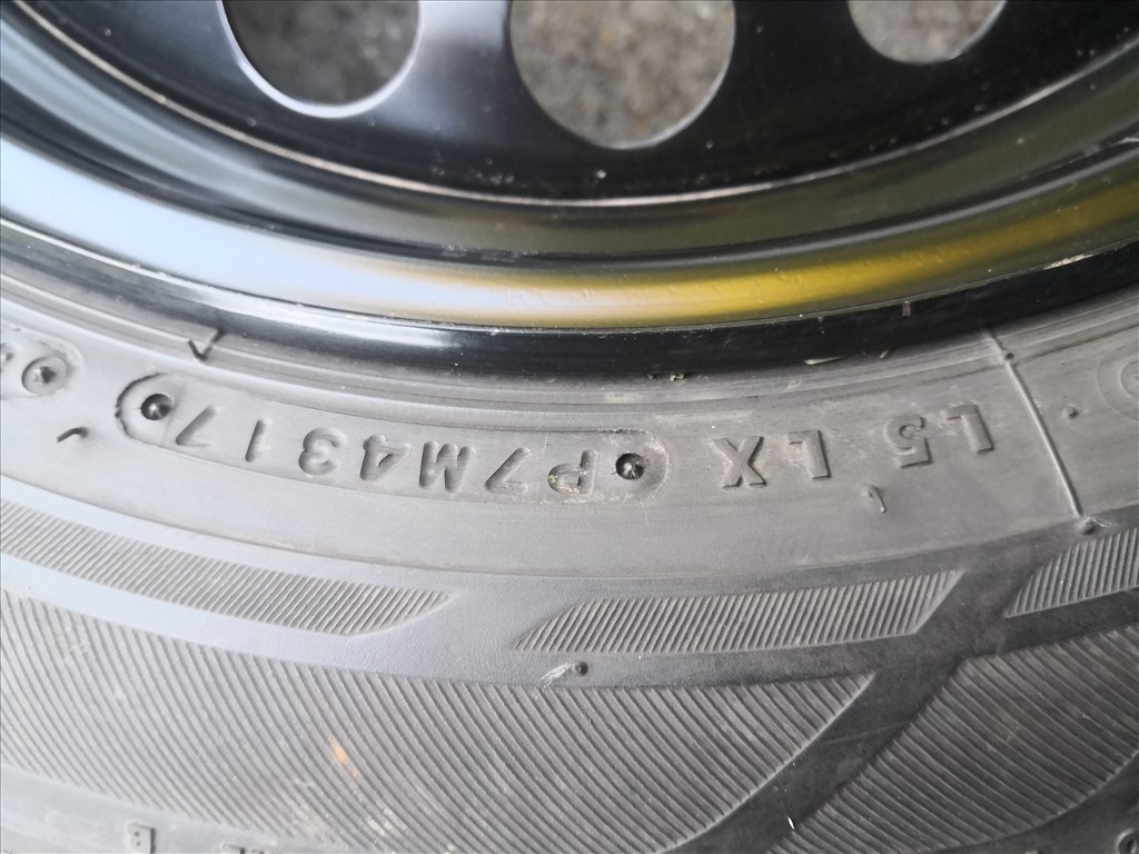 Renault 15-ös gyári acélkerék 4x100 8. kép