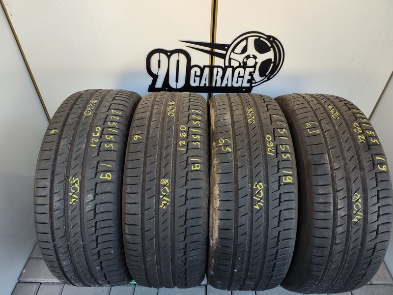 225/55 R19 Continental 4db Nyárigumi 90Garage #470 1. kép