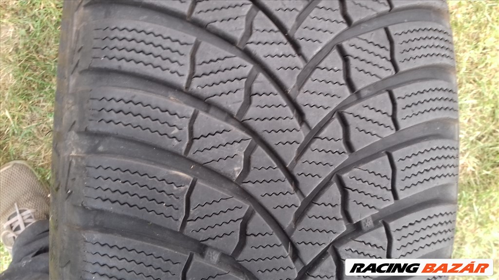  5x120 lyukosztású 17" használt BMW (gyári felni) alufelni, rajta 225/50 használt téli gumi 7. kép
