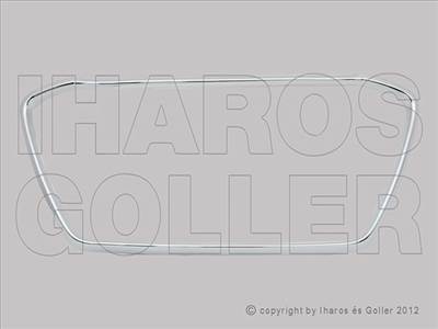 Mitsubishi ASX 2010-2019 - Króm keret első lökhárító közép rácsra (12.07-)