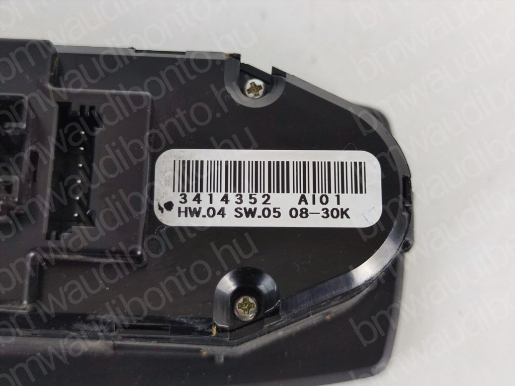 BMW X3 (E83) Sofőr oldali (négyes / kettes) elektromos ablakemelő kapcsoló (3414352, 61313414352, 61313413428) 2. kép