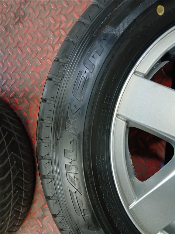  OPEL CORSA VAN 4x100 6x14 ET43 56.6 felnik 175/70R14C új Falken nyári gumikkal 2020 3. kép