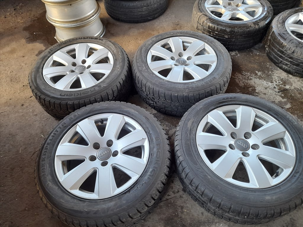  5x112 lyukosztású 7,5JJ 16" újszerű (gyári felni) alufelni 3. kép