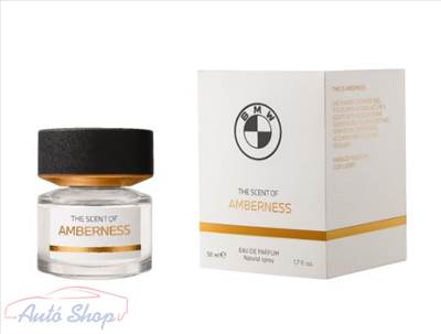 BMW Luxus autóillatosító prémium autóillatosító autóparfüm Légfrissítő illóolajokkal, AMBERNESS EDP 50 ml