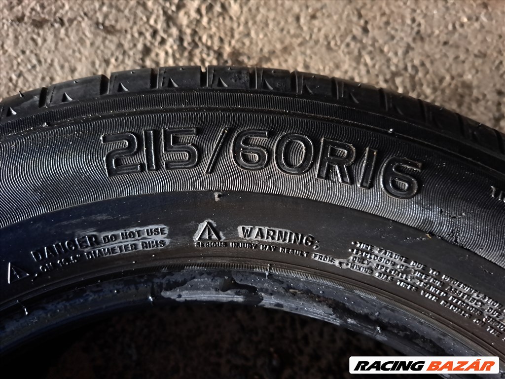 4db 215/60 R16 Michelin Energy Saver + Nyári gumi eladó!!!  ára 10000Ft/db Állapota: 6mm minta 7. kép