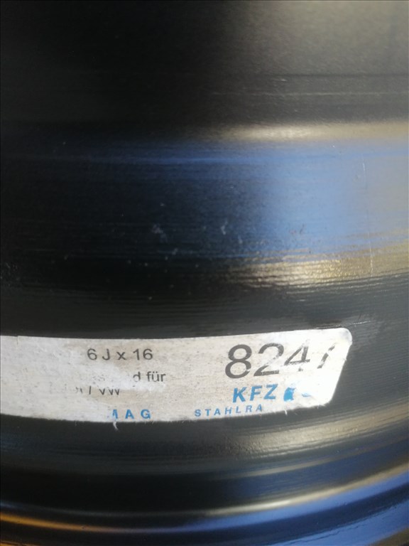  5x112 VW Passat, Golf, Toruran, Caddy, Jetta, Skoda, Seat, Audi 16" lemezfelni 4. kép