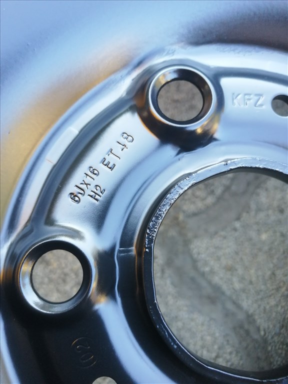  5x112 VW Passat, Golf, Toruran, Caddy, Jetta, Skoda, Seat, Audi 16" lemezfelni 5. kép