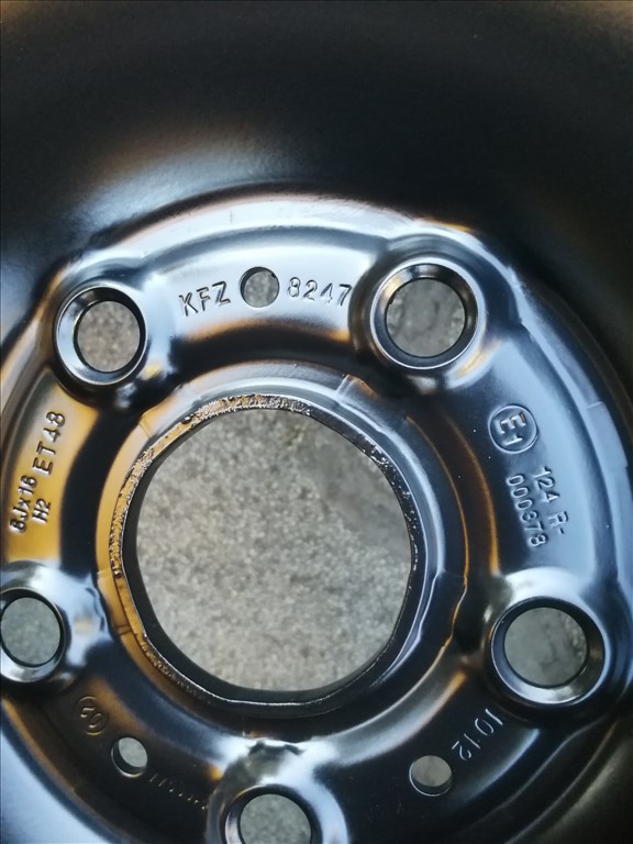  5x112 VW Passat, Golf, Toruran, Caddy, Jetta, Skoda, Seat, Audi 16" lemezfelni 6. kép