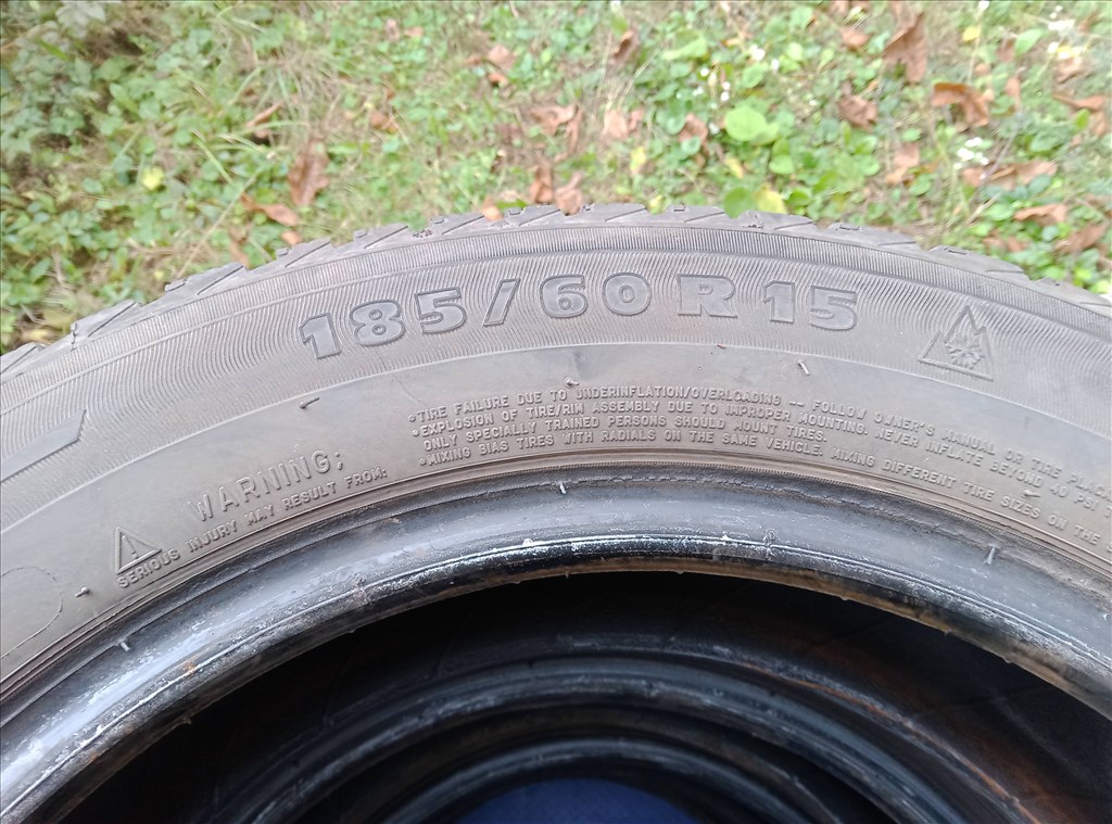  185/6015" használt Michelin téli gumi gumi 5. kép