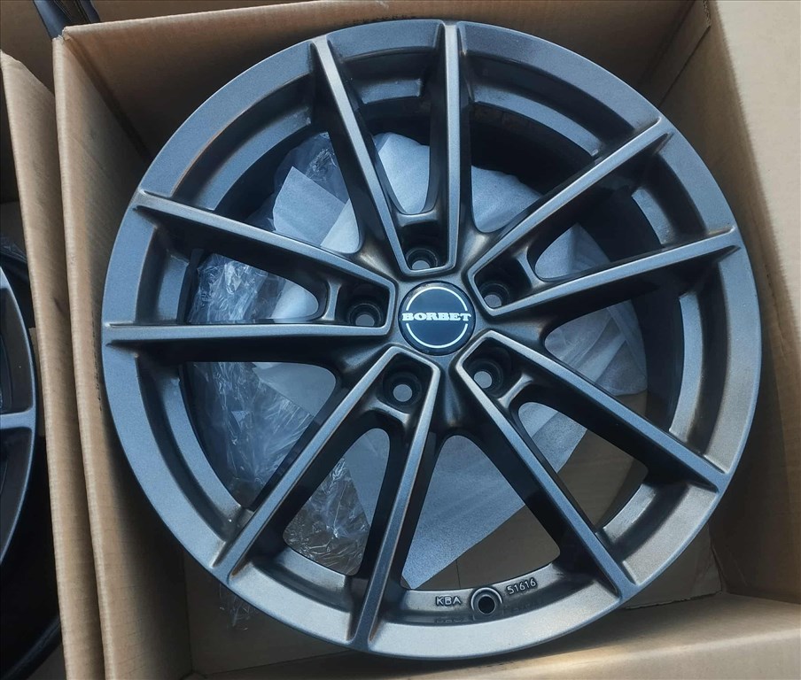 5x108 17 Borbet alufelni r17 " Peugeot Citroen Ford Volvo 4. kép
