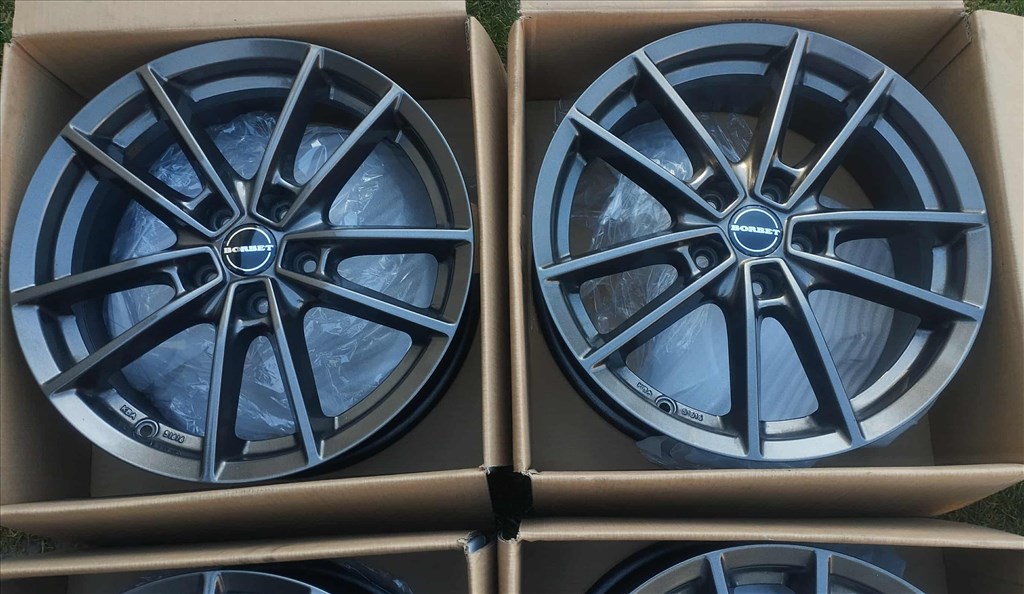 5x108 17 Borbet alufelni r17 " Peugeot Citroen Ford Volvo 6. kép