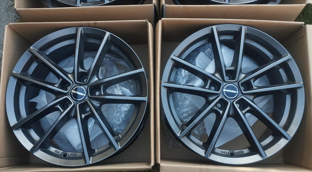 5x108 17 Borbet alufelni r17 " Peugeot Citroen Ford Volvo 7. kép