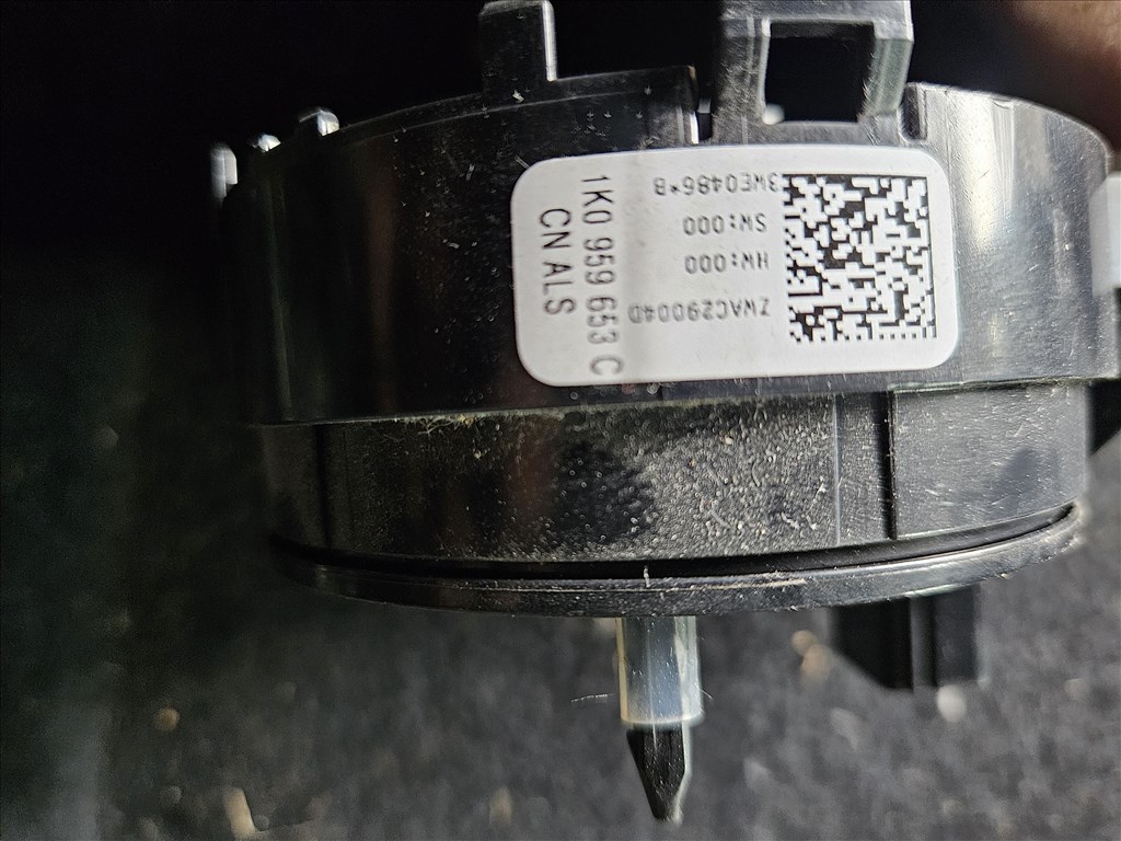 Volkswagen Touran I Légzsák átvezető szalagkábel 1k0953653c 2. kép