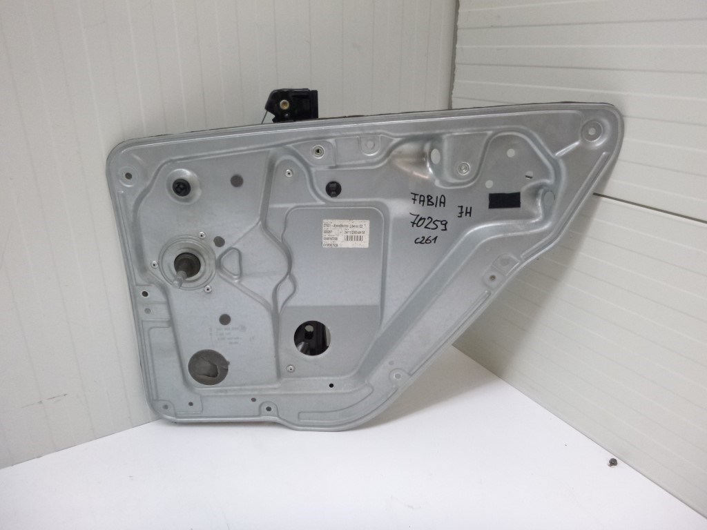 Skoda Fabia (6Y) jobb hátsó Ablakemelõ szerkezet mechanikus 6Y0839752B 1. kép