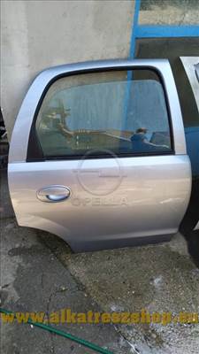 Opel Corsa C jobb hátsó ajtó - ezüst - ezüst kilinccsel