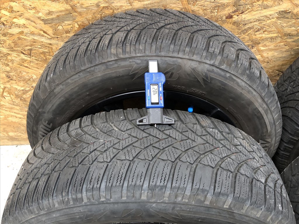 15 col Toyota, Mazda 5x100 alufelni 185/65/15 téli gumi 15 colos  13. kép