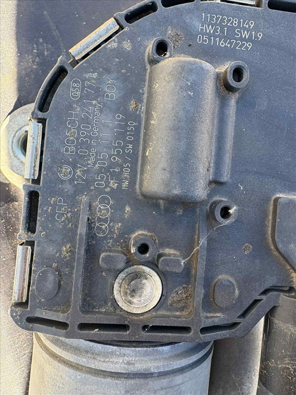 Audi A6 (C6 - 4F) Ablaktörlő motor, ablaktörlő mechanika  4f1955119 2. kép