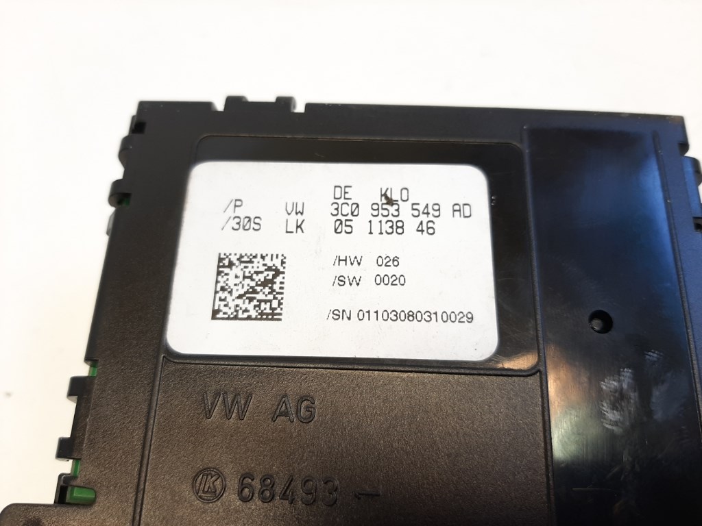 Volkswagen Passat VII (3C) kormánykerék modul 3C0953549AD 3. kép