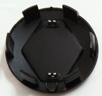 Renault -hoz felni közép, kupak 57mm 4db - FEKETE 2. kép