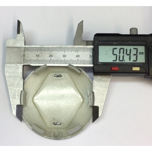 Renault -hoz felni közép, kupak 57mm 4db - FEKETE 3. kép