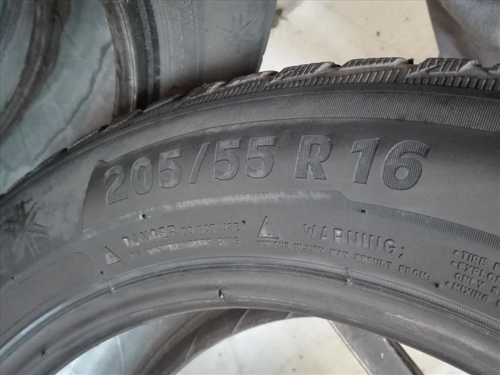 205/55R16 Michelin téli gumi garnitúra 205/55 r16 7. kép
