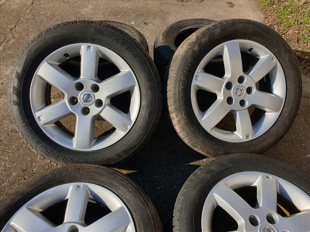 17" 5x114,3 Nissan X-trail 2. kép