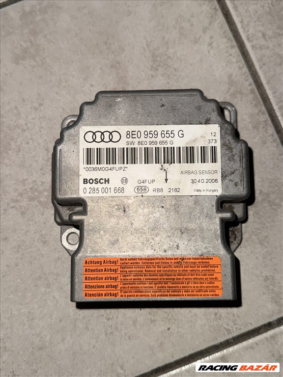 Audi A4 (B6/B7) 2.0 TDI légzsák indító  1. kép