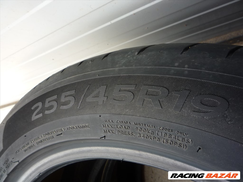 255/45R19 Hankook EV gumi 2db nagyon jó állapotban eladó! 7. kép