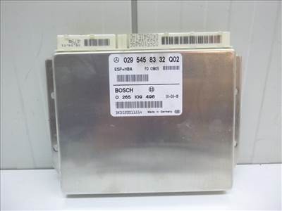Mercedes-Benz a-osztály w168 (a168) esp vezérlő modul 0295458332 0265109496