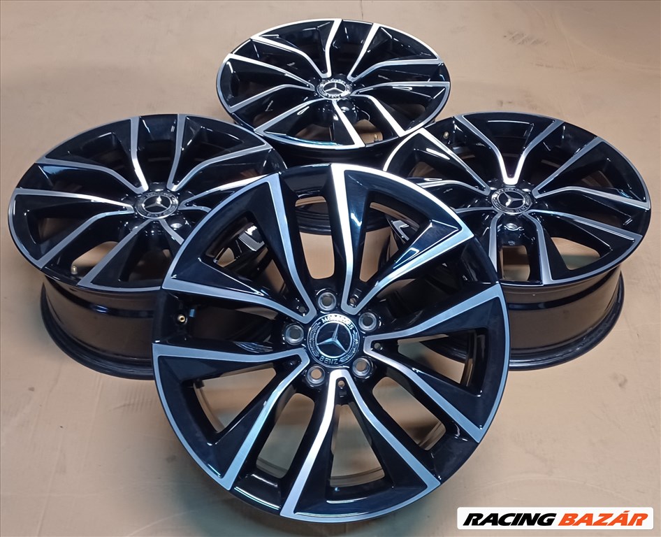Mercedes W223 S klasse alufelnik 5x112 8x18 ET37 4db 2. kép