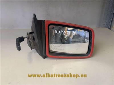OPEL Kadett E jobb visszapillantó tükör - piros - mechanikus