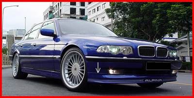 BMW E38 ALPINA ELSŐ LÖKHÁRITÓ TOLDAT 