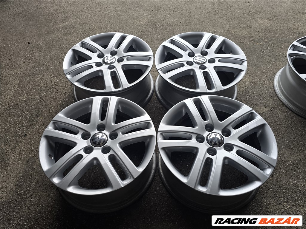  16"-os, 5x112-es újszerű gyári VW alufelni 2. kép