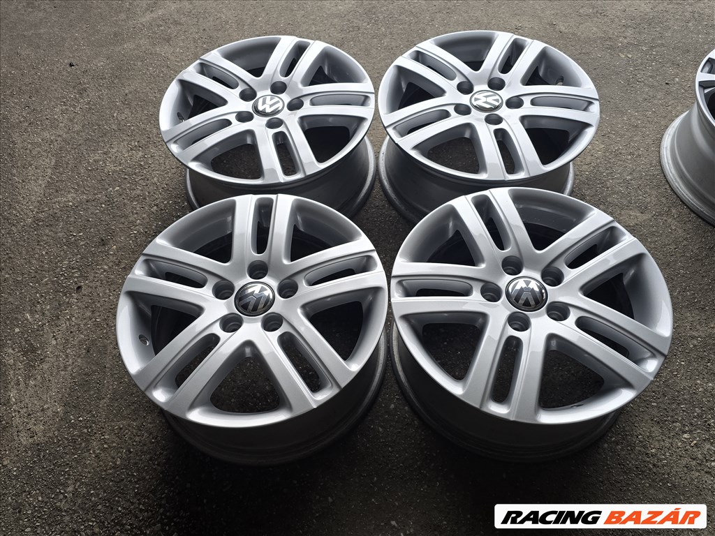  16"-os, 5x112-es újszerű gyári VW alufelni 4. kép