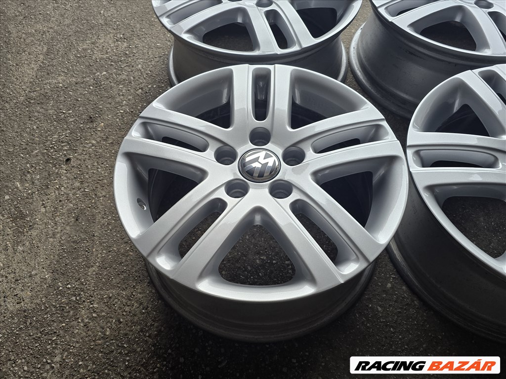  16"-os, 5x112-es újszerű gyári VW alufelni 5. kép