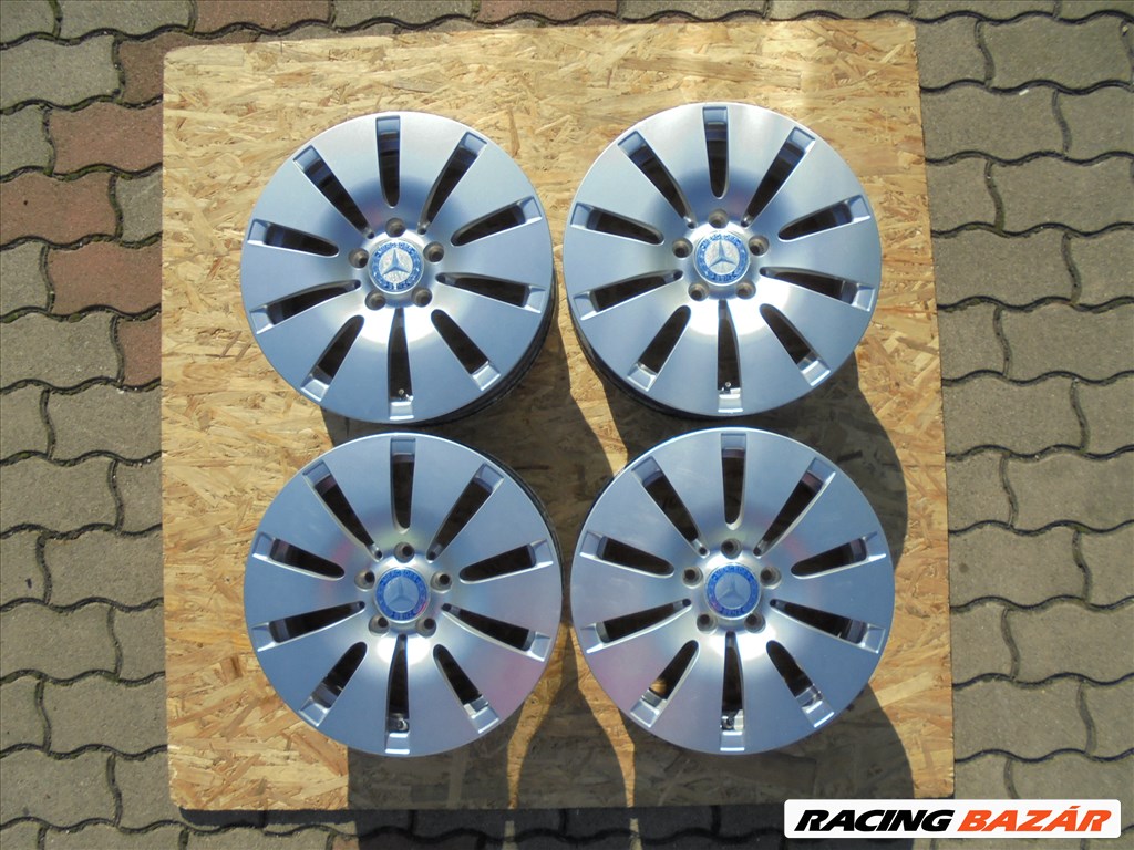 16-os újszerű szenzoros gyári Mercedes alufelni eladó 1. kép