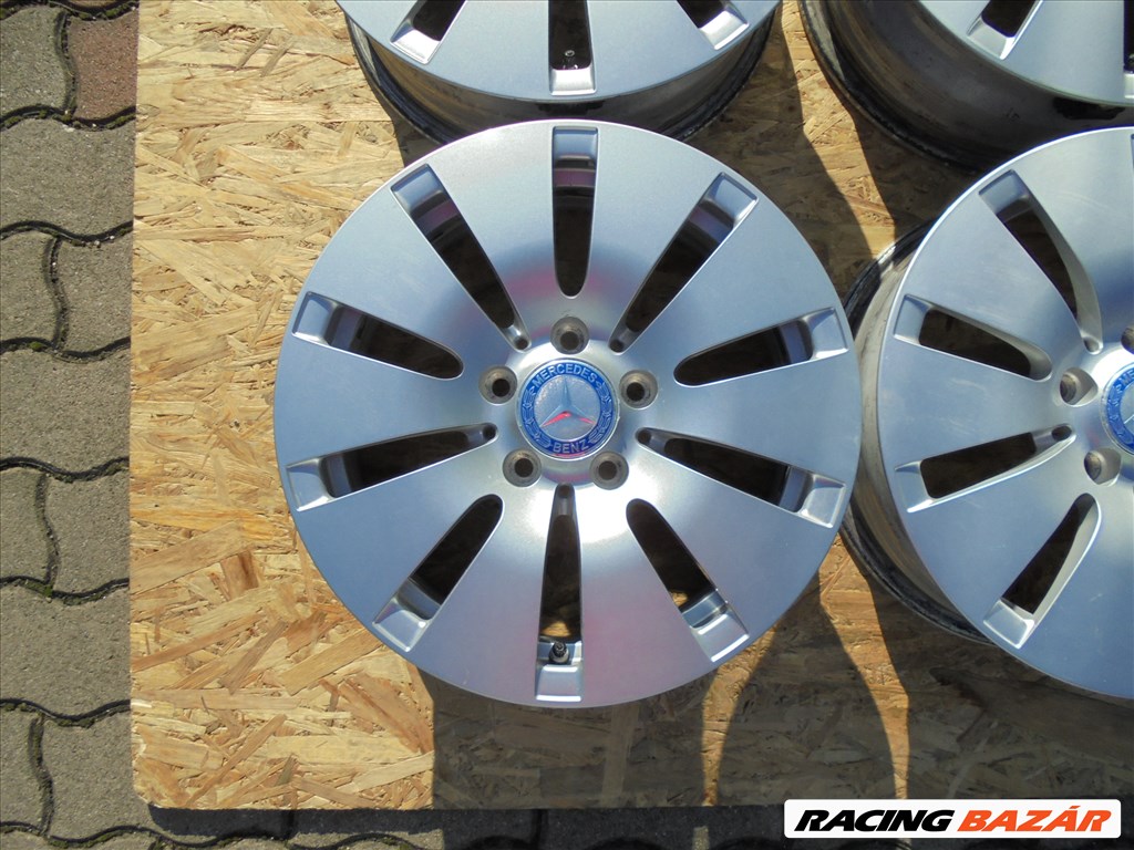 16-os újszerű szenzoros gyári Mercedes alufelni eladó 3. kép