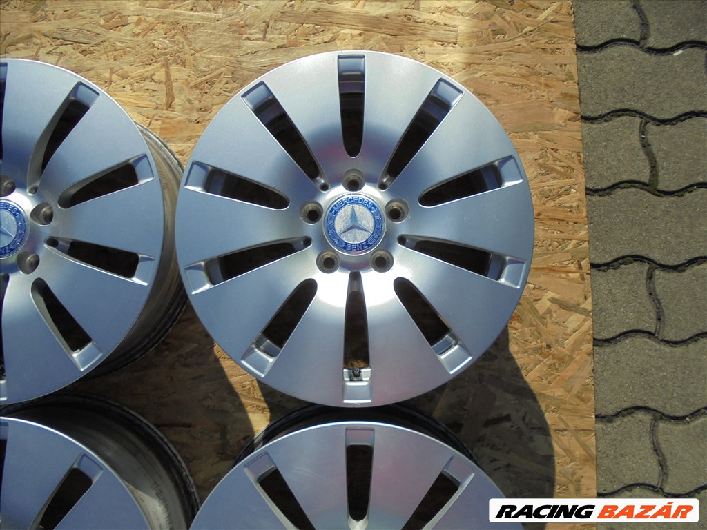 16-os újszerű szenzoros gyári Mercedes alufelni eladó 4. kép