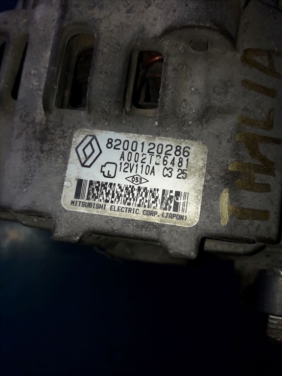 Renault Thalia I Generátor 8200120286 3. kép