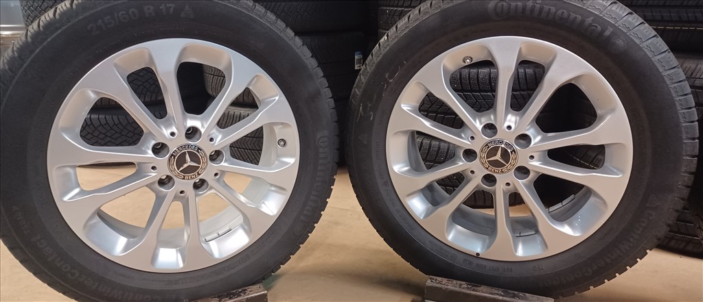  Mercedes W156 GLA GLB 5x112 6,5x17 215/60 R17 téli gumik 4db 4. kép