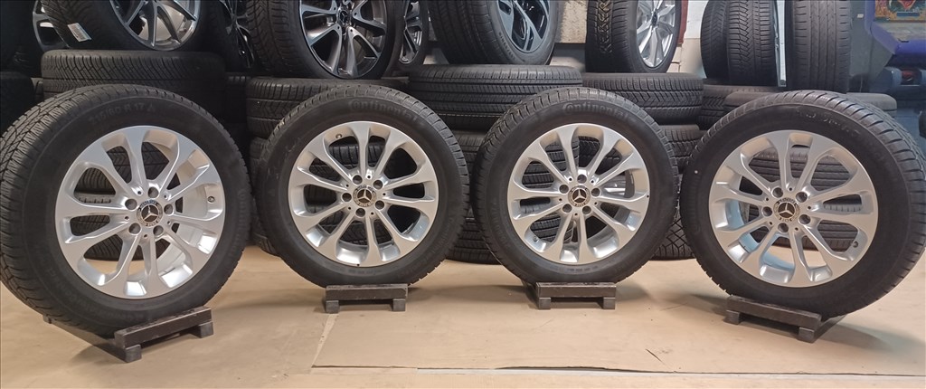  Mercedes W156 GLA GLB 5x112 6,5x17 215/60 R17 téli gumik 4db 6. kép