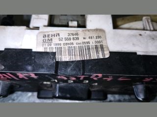 Opel Astra G Fűtéskapcsoló (manuális klímás) *112804* behr-37646 gm-52559839 3. kép