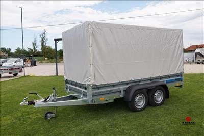 Új Faro Solidus Max 330 utánfutó ponyvával (180cm) és rendszámmal 2.059.000 Ft helyett 1.894.000 Ft