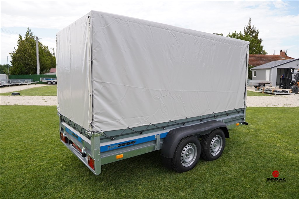 Új Faro Solidus Max 330 utánfutó ponyvával (180cm) és rendszámmal 2.059.000 Ft helyett 1.894.000 Ft 6. kép